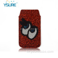 소녀 휴대 전화 가방을위한 도매 블링 다이아몬드